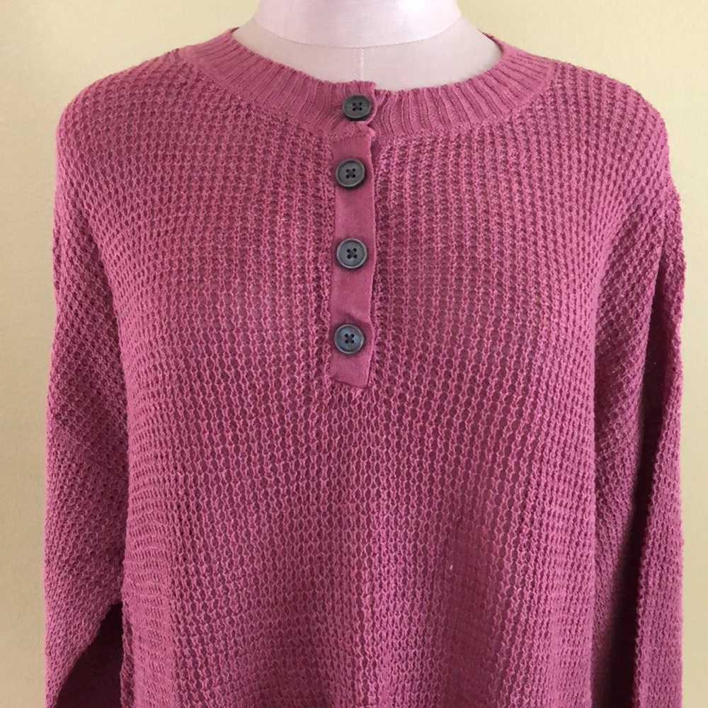 🔥NWT🔥 American Eagle Outfitters Women’s Oversized Henley Sweater